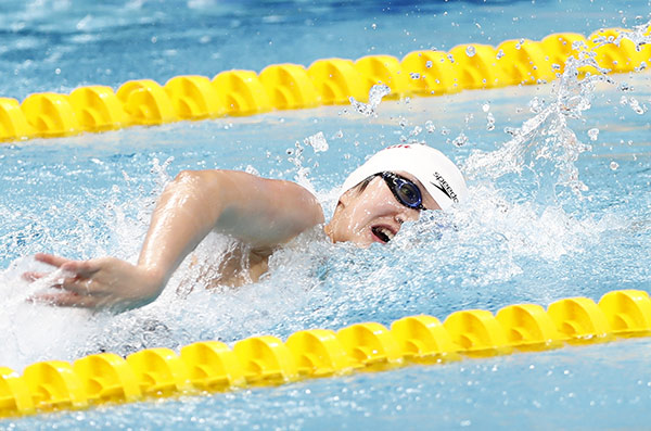 瑞士队在游泳比赛中刷新自己最佳成绩 瑞士队在游泳比赛中刷新自己最佳成绩