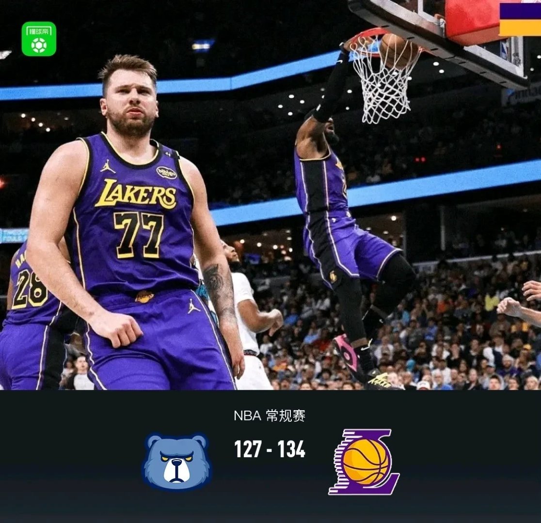 灰熊不敌湖人,詹皇狂砍42分 灰熊不敌湖人,詹皇狂砍42分